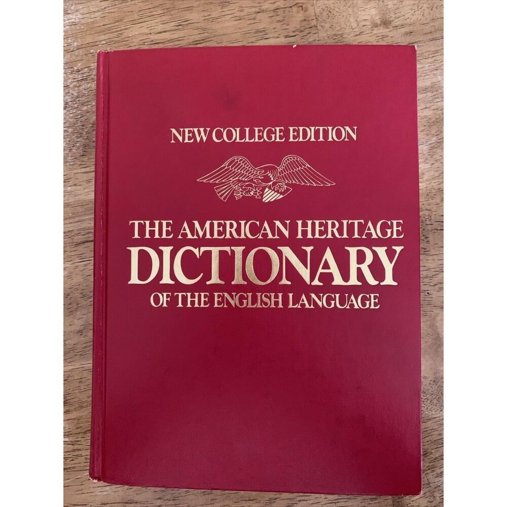 The American Heritage Dictionary of the English Language '76 Vtg New College Ed
